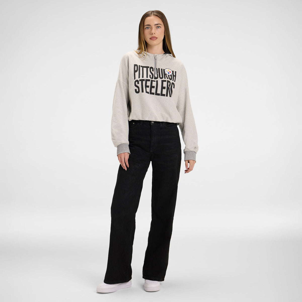 New York Yankees Sport Night Heather Gray Women's Hoodie