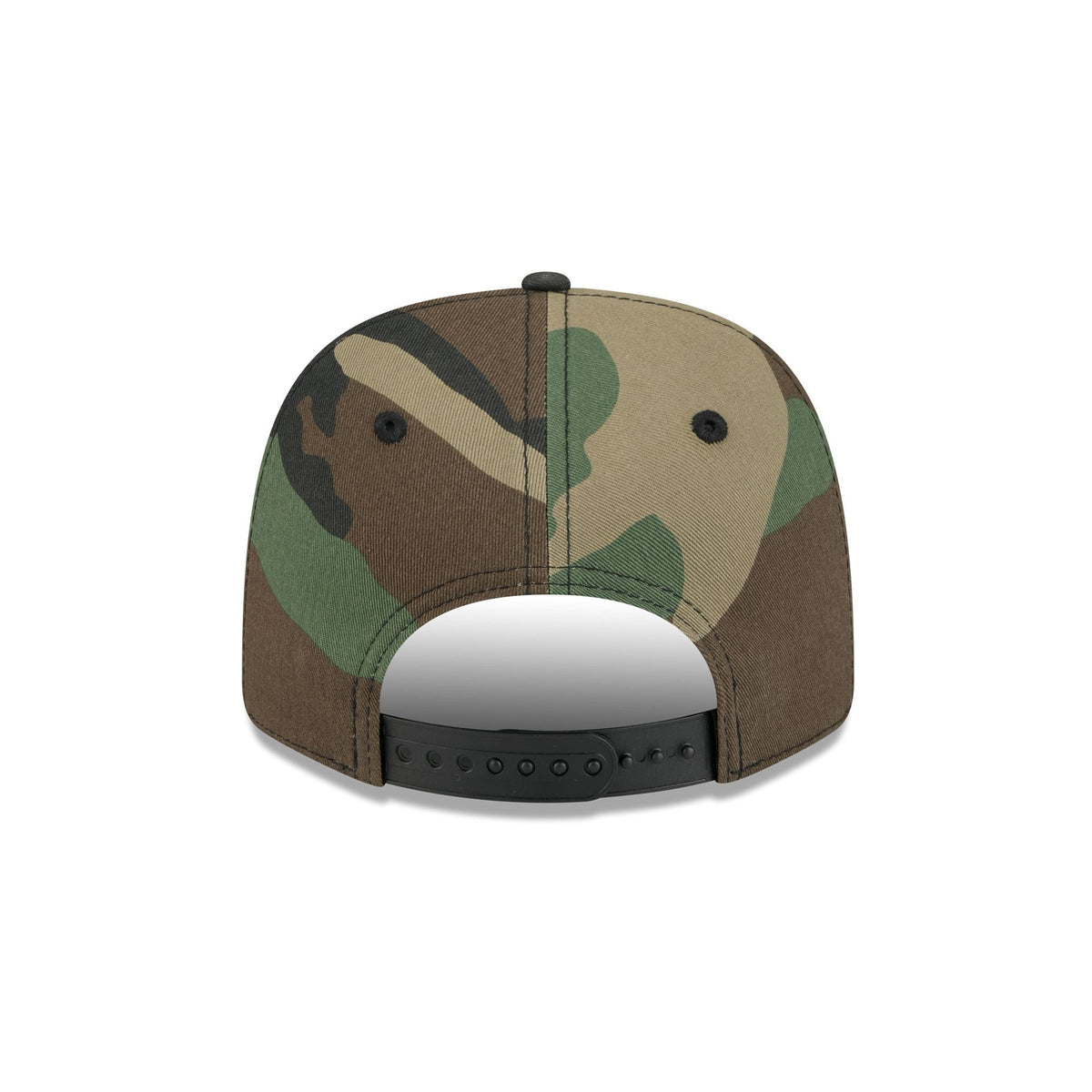 Atlanta Braves Property of Patch Camo Split Panel 9SEVENTY Stretch-Snap Hat