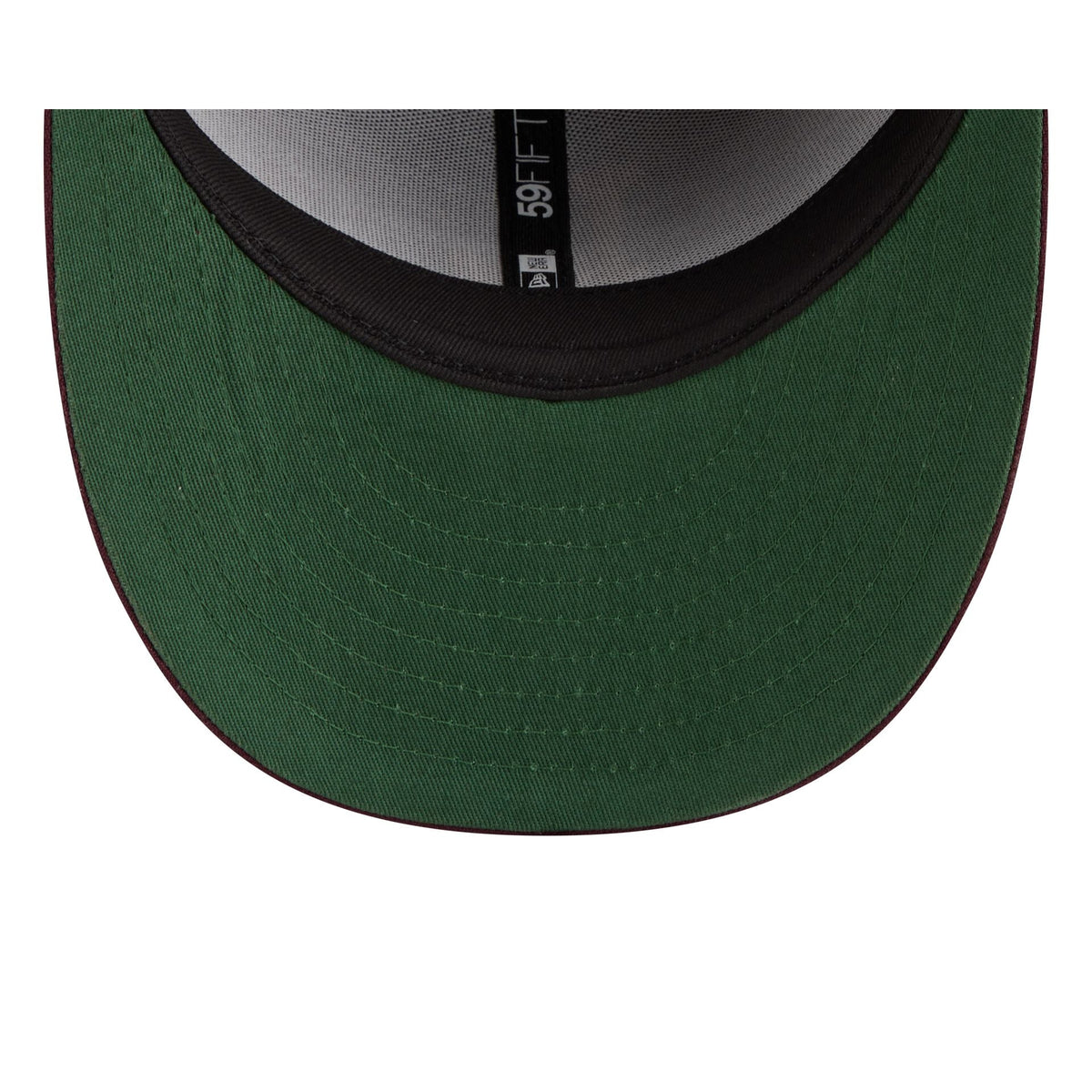 Los Angeles Dodgers Maroon Pre-Curve 59FIFTY Fitted Hat