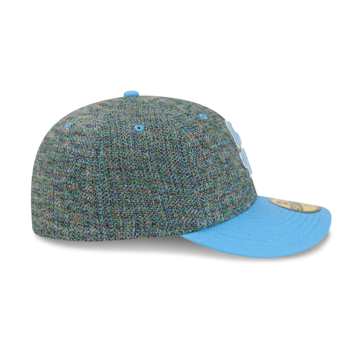 San Diego Padres Three Looms Tweedy Cotton Radiant Blue 59FIFTY Fitted Hat